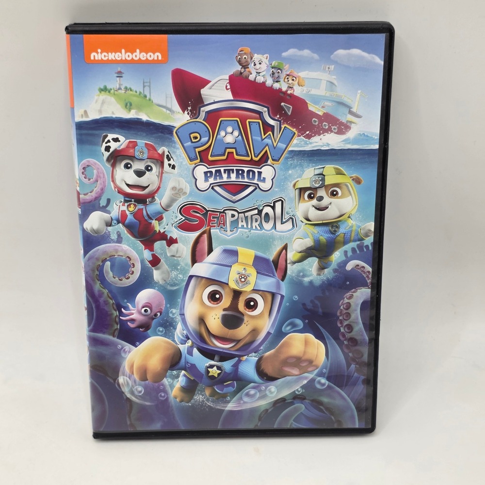 Nickelodeon Paw Patrol Sea Patrol DVD 6 Nautical Adventures Pups Rescue Anime